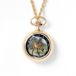 Golden Tolt - Isländisch Mare Armbanduhr