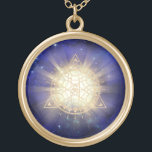 *~* Golden Totem Sacred Geometry Light Rays Eye Vergoldete Kette<br><div class="desc">Gold plattiert - JEWELRY MIT ABSICHT (R) - Energetisch Enhanced Juwelier. Heiliges geometrisches Dreieck Mandala & 3. Auge plus Licht- und Energiebalken. Seit 2001 habe ich als beruflicher spiritueller Energieheiler den Power der HeilAbsicht gelernt, entwickelt und genutzt. Alle meine JEWELRY WITH INTENTION (R) tragen die heilende Energie der positiven Manifestation....</div>