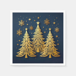 Golden Trio – Starry Pines Serviette