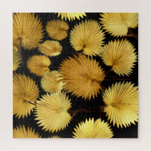 Golden Tropical Blätter: Licuala Elegance