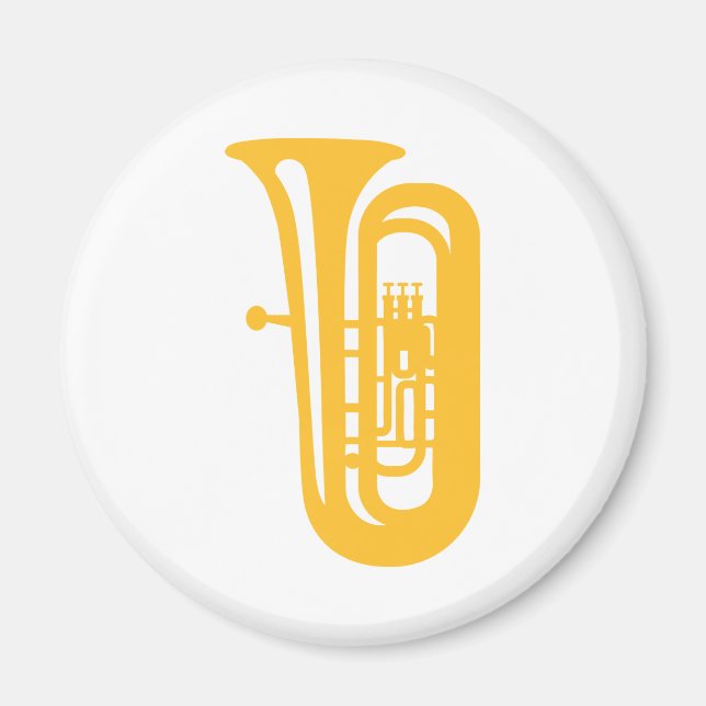 Golden Tuba Magnet (Vorne)