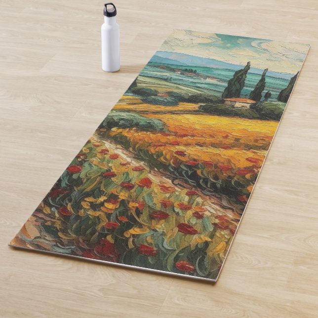 Golden Tuscany Dreams Yogamatte (Beispiel)