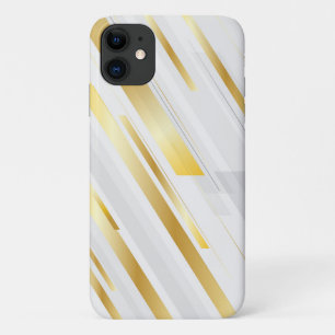 Golden und Grau Streifen Case-Mate iPhone Hülle