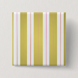 Golden und rosa Streifen Button