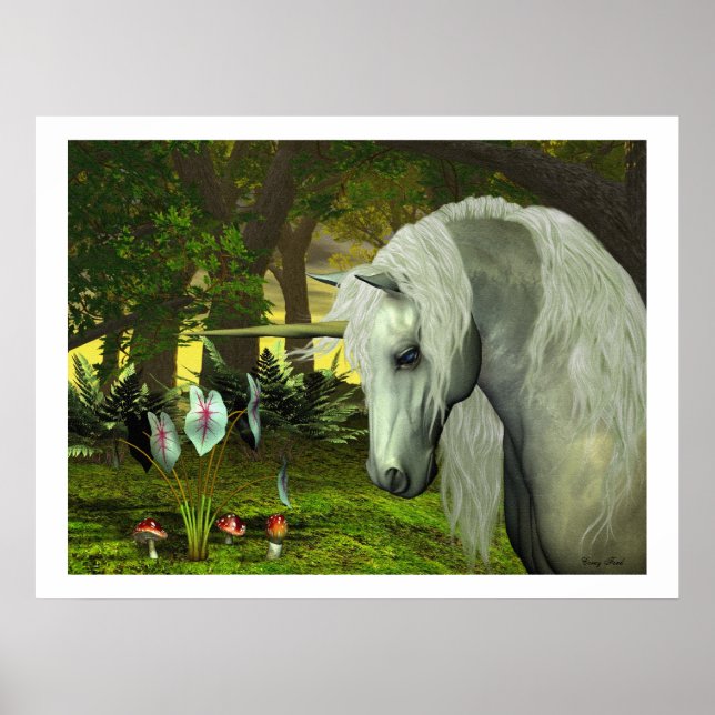 GOLDEN UNICORDRUCK POSTER (Vorne)
