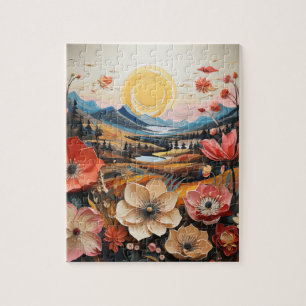 Golden Valley Blüten: Dreamlike Nature Art