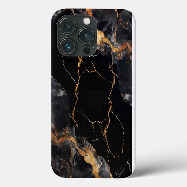 Golden Veins Case-Mate iPhone Hülle (Rückseite)