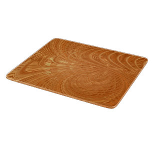 Golden Wavy Art Cutting Board Schneidebrett