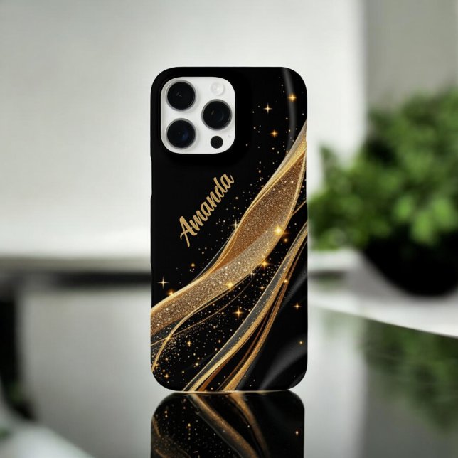 Golden Whirlpool iPhone 16 Pro Max Hülle (Von Creator hochgeladen)