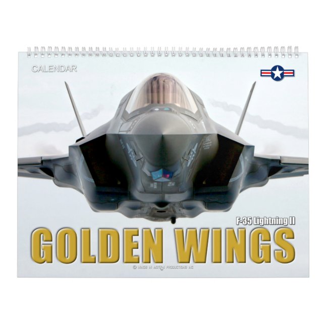 GOLDEN WINGS F-35B/C Blitze II Kalender (Titelbild)
