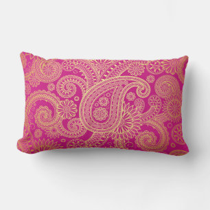 Golden Wirbel American Mojo Pillow Lendenkissen