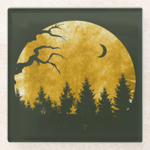 Golden Woods Glasuntersetzer