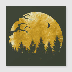 Golden Woods Magnetkarte