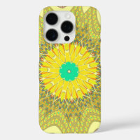 Golden Yellow African Ethnic Stammemuster Art