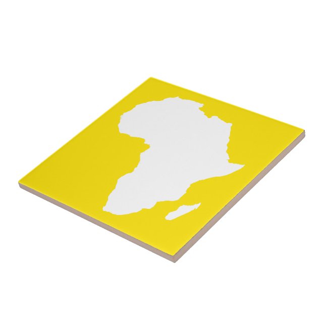 Golden Yellow Audacious Africa Fliese (Seite)