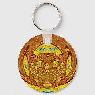 Golden Yellow Baseball Handschuh Kunst, Dichtung u Schlüsselanhänger