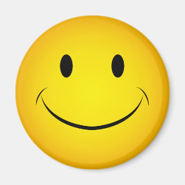 Golden Yellow Face Magnet