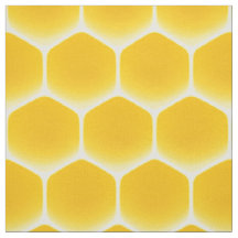Golden Yellow Honeycomb Large Print 3" Cells