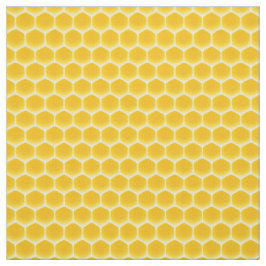 Golden Yellow Honeycomb Small Print 3/4" Cells Stoff