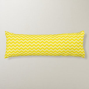 Golden Yellow Marokcan Moods Chevrons Seitenschläferkissen