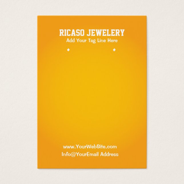 Golden Yellow Oring Background (Vorderseite)