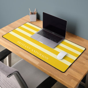 Golden Yellow & Pastel Yellow Stripes Nom du Motif