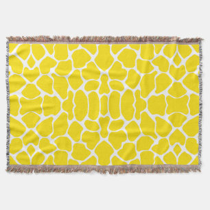 Golden Yellow Safari Giraffe Decke
