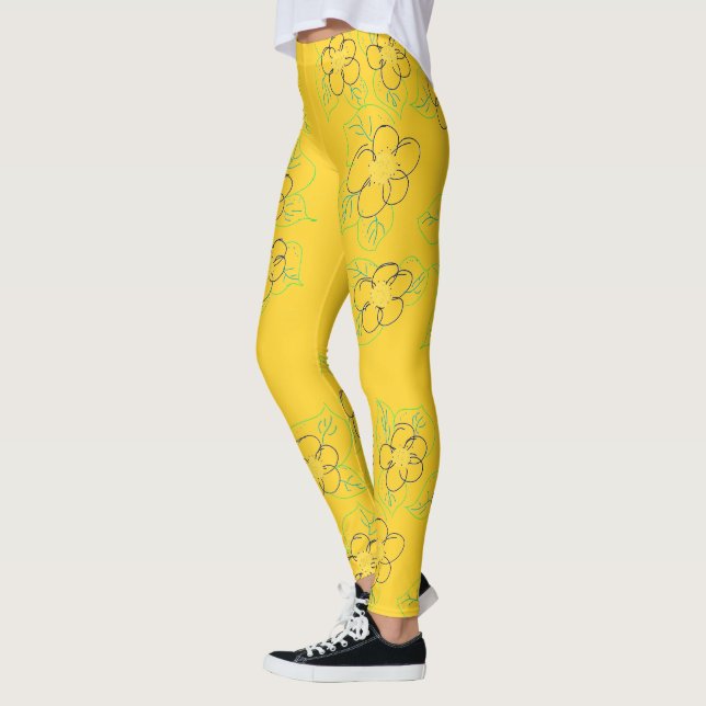 Golden Yellow Sportswear Leggings (Links)