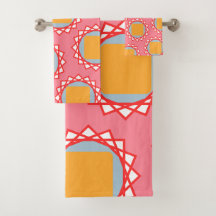 Golden Yellow Square Pattern