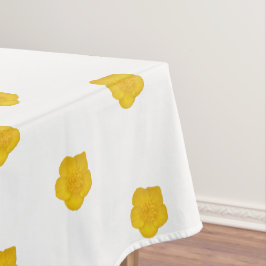 Golden Yellow Wildflowers Photo Tischdecke