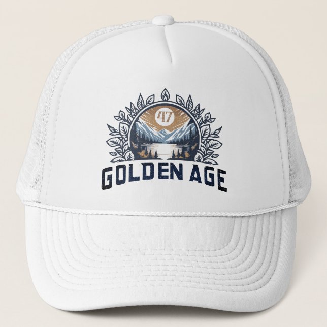 GOLDENALTER TRUCKERKAPPE (Vorderseite)