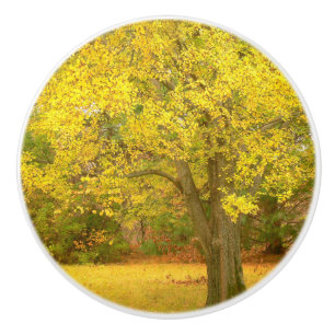 "GOLDENBAUM IN SONNENMEADOW" KERAMIKKNAUF