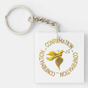 GOLDENBEKÄMPFUNG UND HOLY SPIRIT SCHLÜSSELANHÄNGER