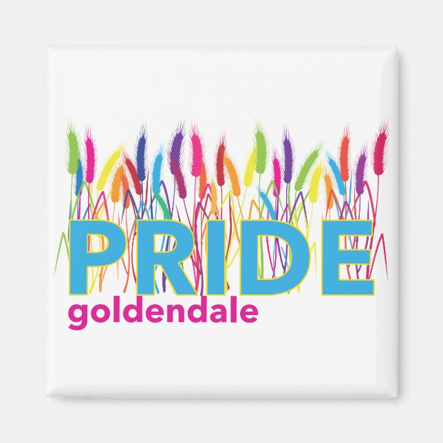Goldendale PRIDE Swag Magnet (Vorne)