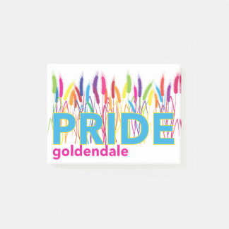 Goldendale PRIDE Swag Post-it Klebezettel
