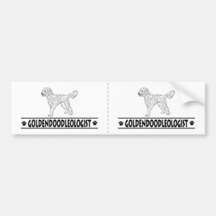 Goldendoodle Autoaufkleber