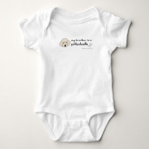 Goldendoodle Baby Strampler