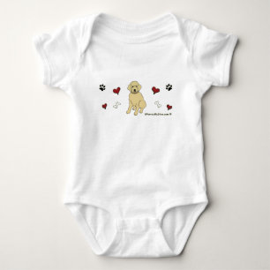 goldendoodle baby strampler