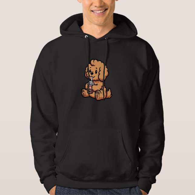 Goldendoodle Bubble Tee Dog Funny Boba (Vorderseite)