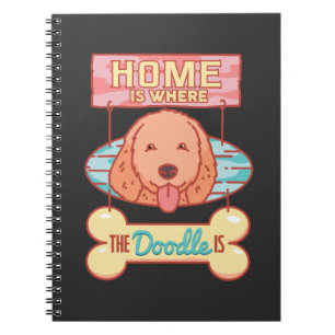 Goldendoodle Dog Notizblock