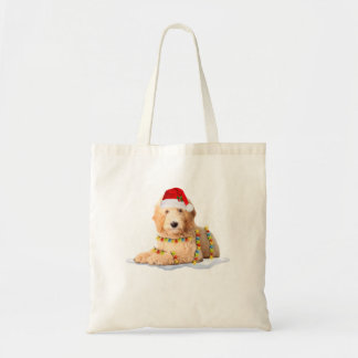Goldendoodle Dog Tree Weihnachten Weihnachten Weih Tragetasche
