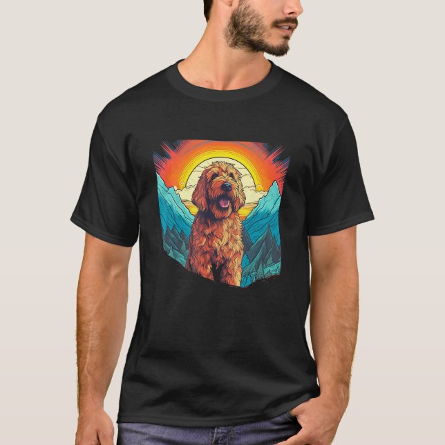 Goldendoodle Dood  Doodle Dog Golden Doodle 10 T-Shirt (Vorderseite)