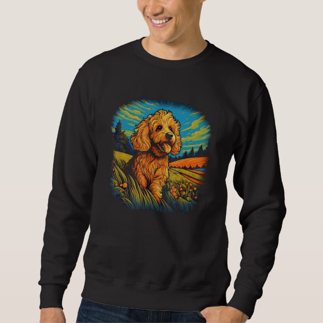 Goldendoodle Dood  Doodle Dog Golden Doodle 26 Sweatshirt (Vorderseite)