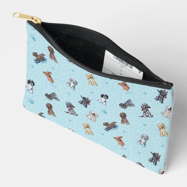 Goldendoodle DoodleMoji Zubehörtasche (Offen)