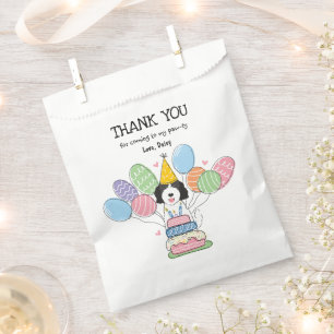 Goldendoodle Geburtstagsparty Danke, dass Sie für  Geschenktütchen
