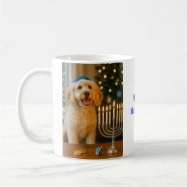 Goldendoodle Hanukkah Christmaskah Kaffeetasse