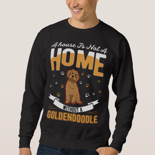 Goldendoodle Home Sweatshirt (Vorderseite)