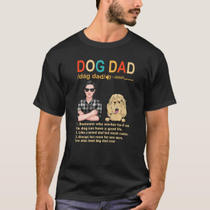 Goldendoodle Hund Vater Definition Tag der Sterbli T-Shirt