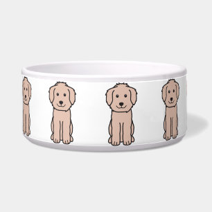 Goldendoodle HundeCartoon Napf
