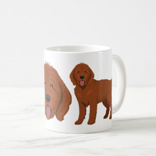Goldendoodle-Hundemischung Kaffeetasse